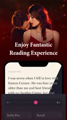 Kiss Read & Write Romance android App screenshot 1