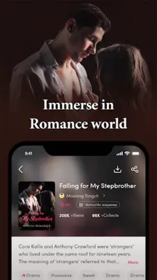 Kiss Read & Write Romance android App screenshot 4